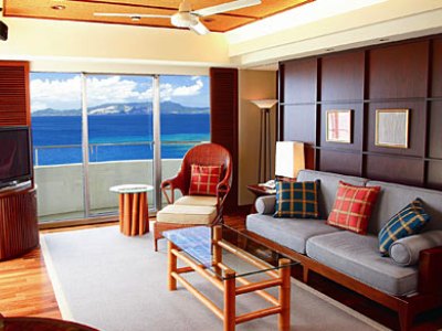 suite - hotel ana intercontinental manza beach - okinawa island, japan