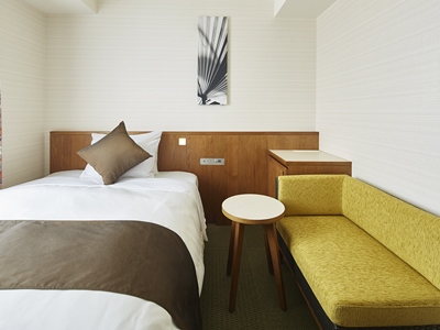 bedroom 1 - hotel gracery naha - okinawa island, japan