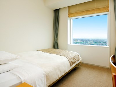 bedroom - hotel nikko niigata - niigata, japan