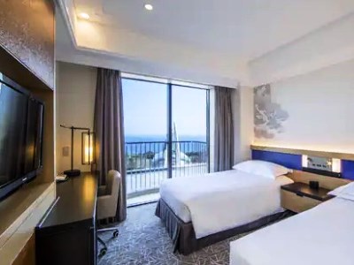 bedroom - hotel hilton odawara - odawara, japan