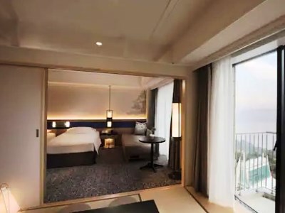 deluxe room - hotel hilton odawara - odawara, japan