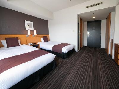 bedroom 1 - hotel nikko oita oasis tower - oita, japan