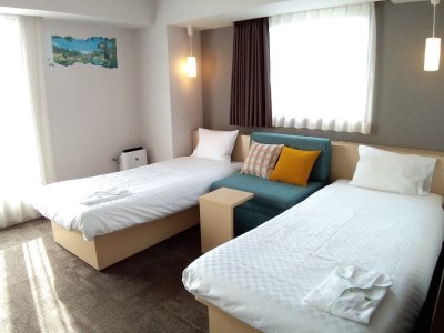 bedroom - hotel henn na hotel maihama tokyo bay - urayasu, japan