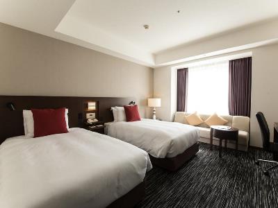 bedroom - hotel ana crowne plaza yonago - yonago, japan