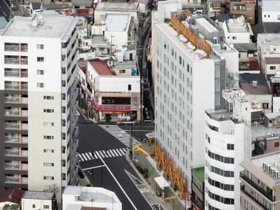 exterior view - hotel one@tokyo - tokyo, japan