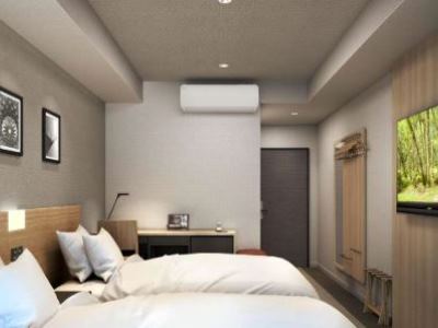 bedroom 2 - hotel best western fino tokyo akihabara - tokyo, japan