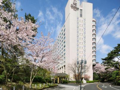 exterior view - hotel prince sakura tower,autograph collection - tokyo, japan