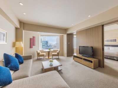 bedroom 5 - hotel ana intercontinental - tokyo, japan