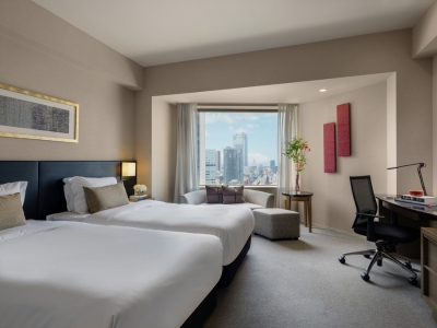 bedroom 1 - hotel ana intercontinental - tokyo, japan