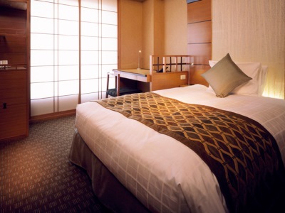 standard bedroom - hotel niwa - tokyo, japan