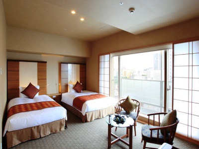 bedroom 3 - hotel niwa - tokyo, japan