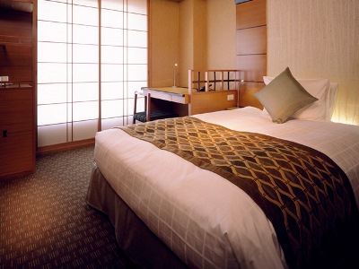 bedroom - hotel niwa - tokyo, japan