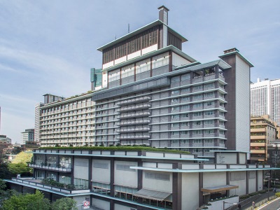 exterior view - hotel okura tokyo - tokyo, japan
