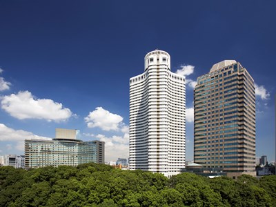 exterior view - hotel new otani garden tower - tokyo, japan
