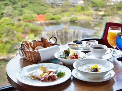 breakfast room - hotel new otani garden tower - tokyo, japan
