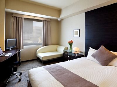 bedroom - hotel citadines central shinjuku - tokyo, japan