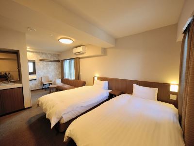 bedroom 4 - hotel dormy inn express meguro aobadai - tokyo, japan