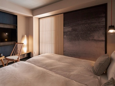 bedroom - hotel resol trinity osaka - osaka, japan