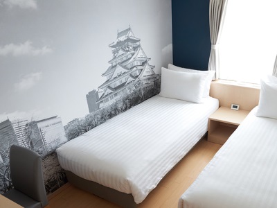 bedroom 3 - hotel travelodge honmachi osaka - osaka, japan