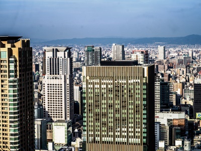 exterior view - hotel intercontinental osaka - osaka, japan