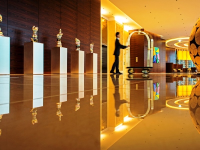 lobby 1 - hotel intercontinental osaka - osaka, japan