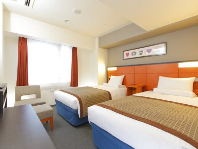 bedroom 4 - hotel mystays sakaisuji honmachi - osaka, japan