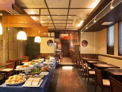 restaurant - hotel mystays sakaisuji honmachi - osaka, japan