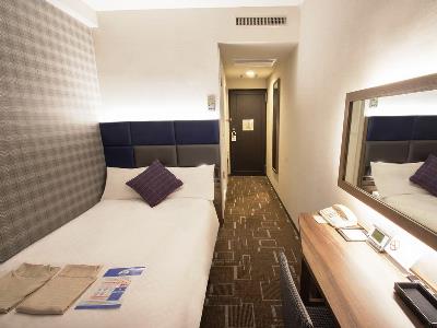 bedroom 7 - hotel hearton shinsaibashi - osaka, japan
