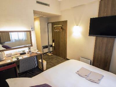 bedroom 6 - hotel hearton shinsaibashi - osaka, japan