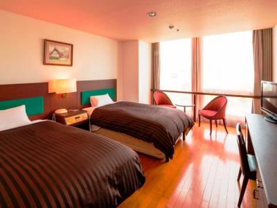 bedroom - hotel osaka castle - osaka, japan