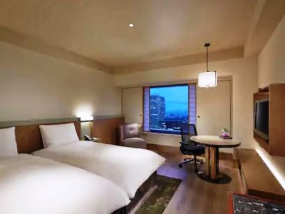 bedroom 1 - hotel hilton osaka - osaka, japan
