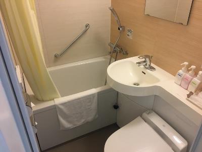 bathroom - hotel sunlife - osaka, japan