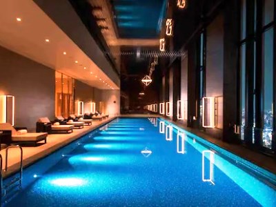 indoor pool - hotel conrad osaka - osaka, japan