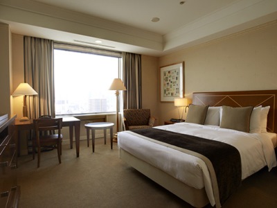 bedroom - hotel imperial osaka - osaka, japan