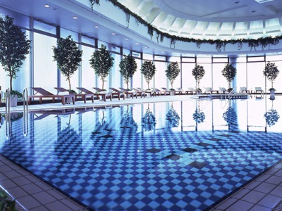 indoor pool - hotel imperial osaka - osaka, japan