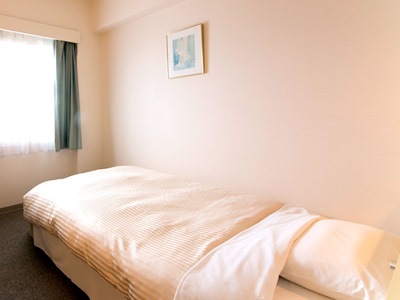bedroom - hotel shin osaka washington plaza - osaka, japan