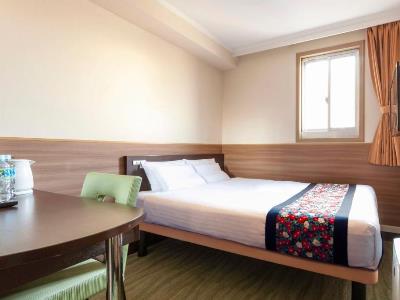 bedroom - hotel dotonbori - osaka, japan