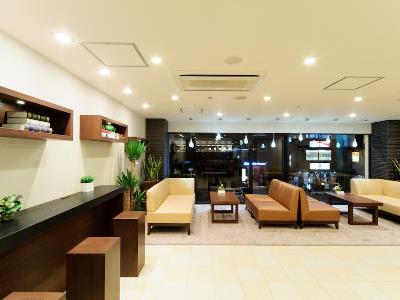 lobby 1 - hotel osaka fujiya - osaka, japan