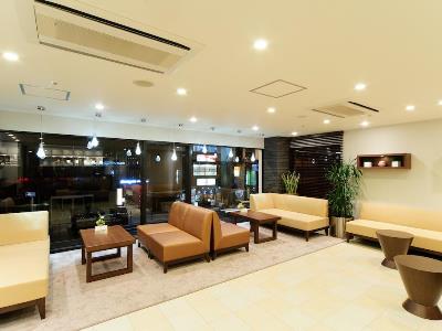 lobby 2 - hotel osaka fujiya - osaka, japan
