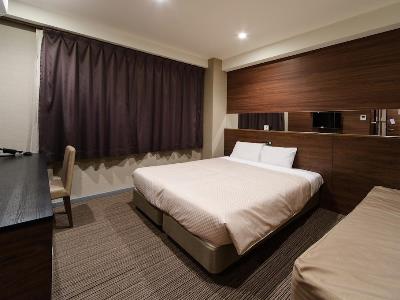 bedroom 1 - hotel osaka fujiya - osaka, japan