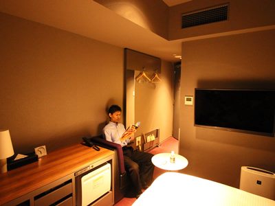 bedroom 8 - hotel hakata green hotel 1 - fukuoka, japan