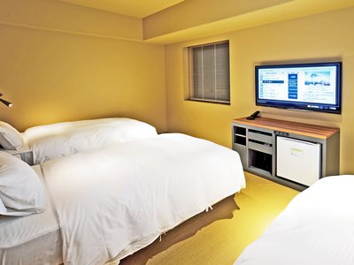 bedroom 14 - hotel hakata green hotel 1 - fukuoka, japan