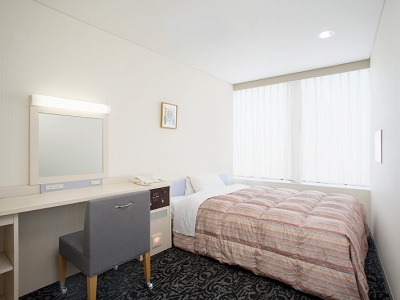bedroom - hotel comfort hakata - fukuoka, japan