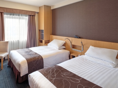 bedroom 1 - hotel hakata excel hotel tokyu - fukuoka, japan