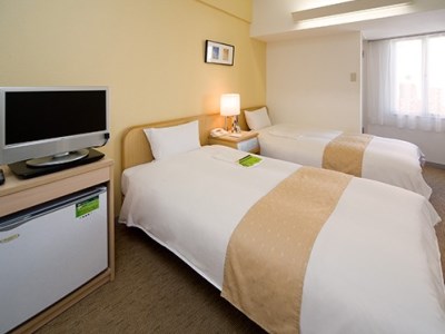 bedroom 1 - hotel chisun inn nagoya - nagoya, japan