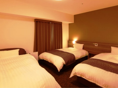 bedroom 2 - hotel dormy inn premium nagoya sakae - nagoya, japan