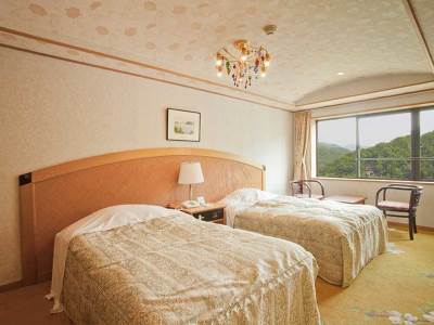 bedroom - hotel jozankei view - sapporo, japan