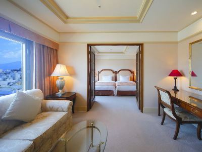 bedroom 3 - hotel nikko princess - kyoto, japan