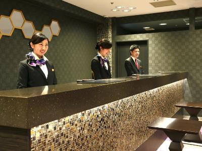 lobby - hotel kyoto tower - kyoto, japan