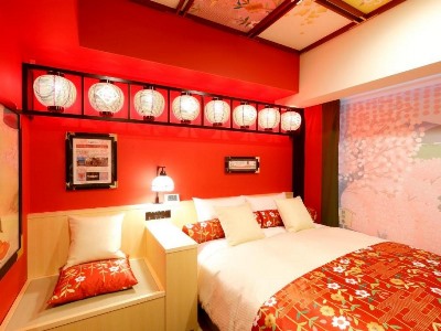 bedroom 1 - hotel gracery kyoto sanjo - kyoto, japan